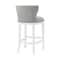Alaterre Furniture Miranda Swivel Bar Height Bar Stool, White, 2PK ANMR02FDCR2 - alternate 5